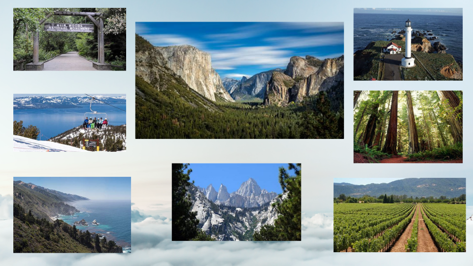 Collage of Mountains