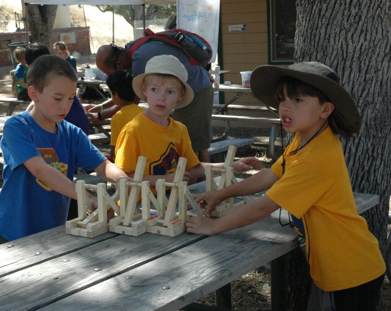 Scouts At Table